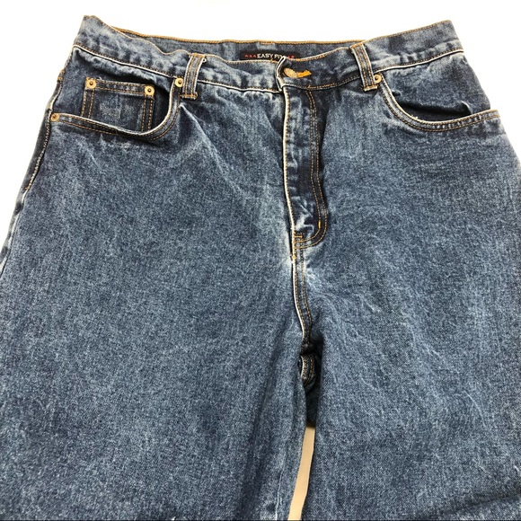 Vintage 90s Jeans Mom Jean Dark Wash Size 12 - Picture 4 of 9